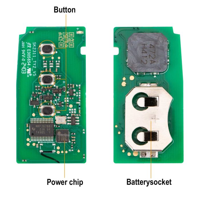 Autel IKEYTY8A3BL 3 Buttons 315/433 MHz 10pc/lot - Image 9