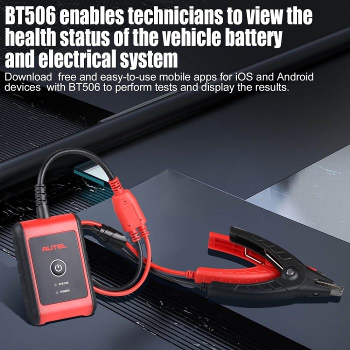 AUTEL MaxiBAS BT506 Battery and Electrical System Analysis Tool Support for Ultra Elite II PRO MK808Z-BT - Image 3