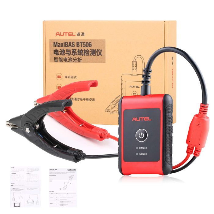AUTEL MaxiBAS BT506 Battery and Electrical System Analysis Tool Support for Ultra Elite II PRO MK808Z-BT - Image 7