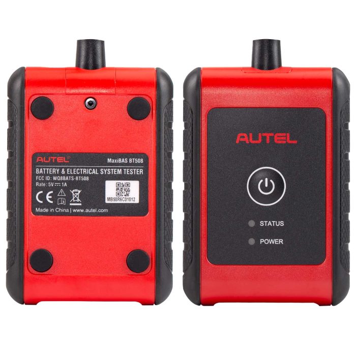 Autel MaxiBAS BT508 Battery & Electrical System Analysis Tool Support AutoVIN Compatible with CCA, CA, SAE, EN, IEC, DIN, JIS and MCA - Image 7