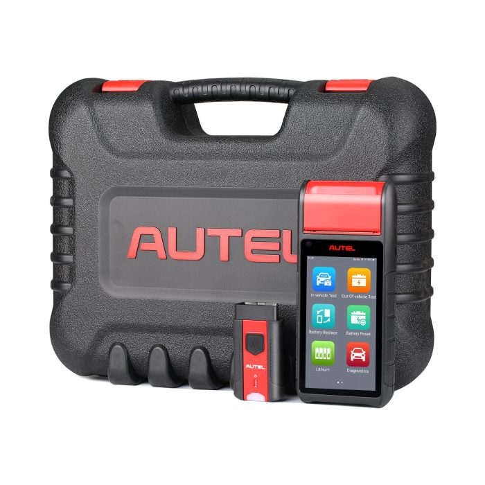 Autel MaxiBAS BT608E OBD2 Scanner Built-in Thermal Printer Touchscreen Battery Tester - Image 3