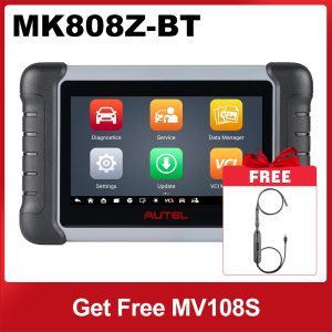 Autel MaxiCOM MK808Z-BT With Free Autel MaxiVideo MV108S 8.5mm Support FCA AutoAuth