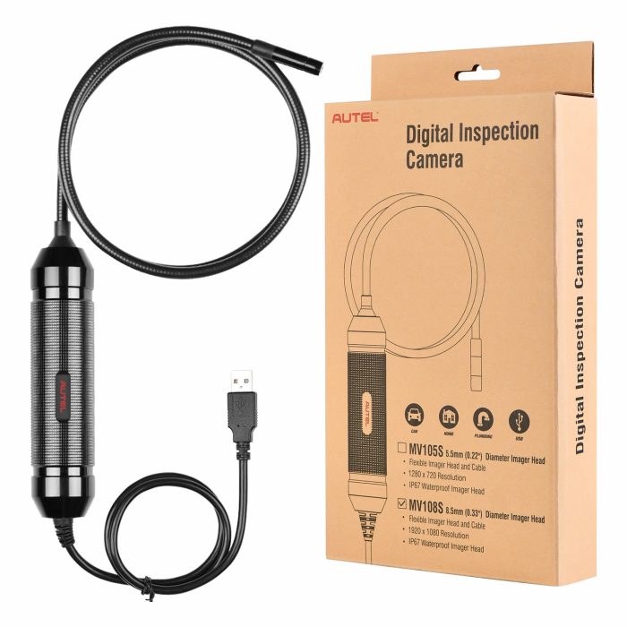Autel MaxiCOM MK808Z-BT With Free Autel MaxiVideo MV108S 8.5mm Support FCA AutoAuth - Image 9