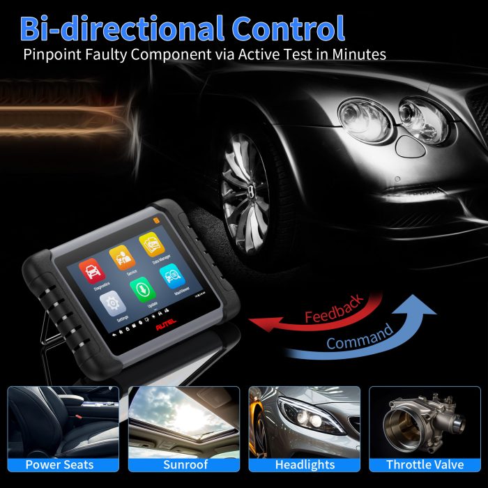 Autel MaxiCOM MK808S-TS MK808Z-TS TPMS Relearn Tool Support Sensor Programming and Battery Testing Functions Upgraded Version of MK808TS - Image 10