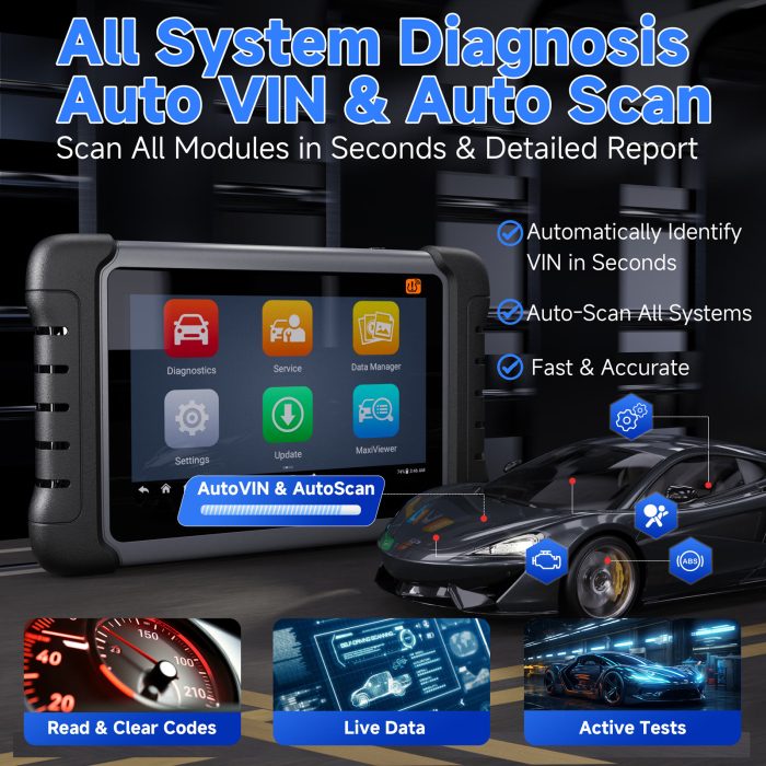 Autel MaxiCOM MK808S-TS MK808Z-TS TPMS Relearn Tool Support Sensor Programming and Battery Testing Functions Upgraded Version of MK808TS - Image 12
