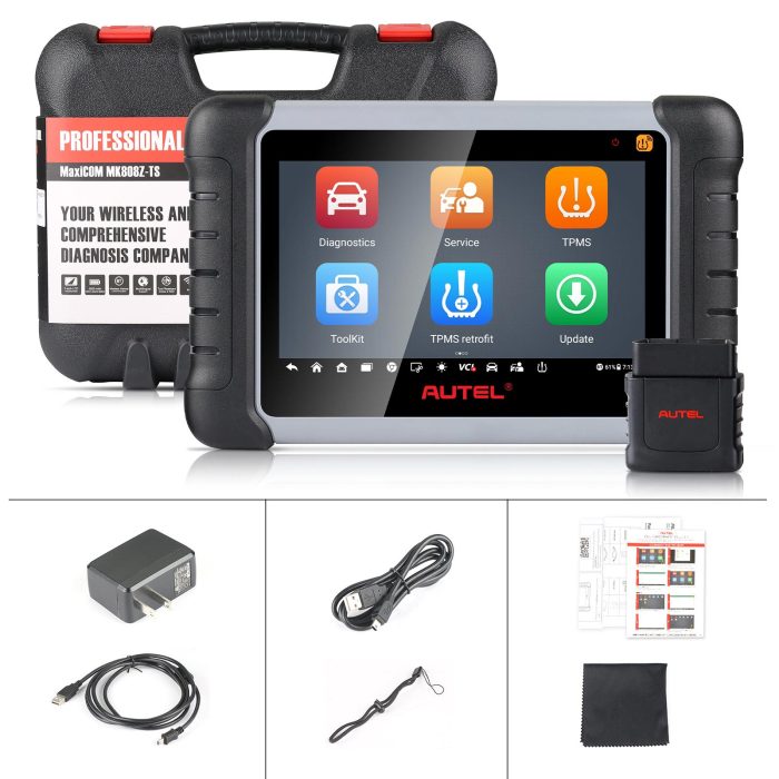 Autel MaxiCOM MK808S-TS MK808Z-TS TPMS Relearn Tool Support Sensor Programming and Battery Testing Functions Upgraded Version of MK808TS - Image 6