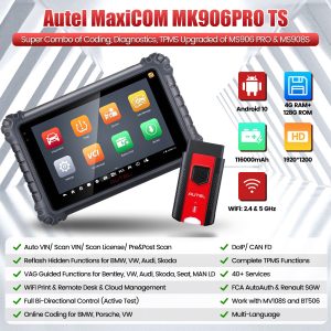 Autel MaxiCOM MK906Pro TS OBD2 Bi-Directional Diagnostic Scanner & TPMS Tool with ECU Coding No IP Restriction - Image 10