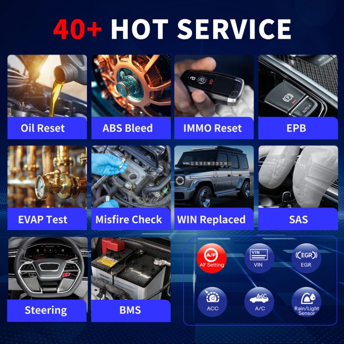 Autel MaxiCOM MK900-BT Android 11 All Systems Diagnostic Scanner Upgraded of MK808BT/ MX900 - Image 8