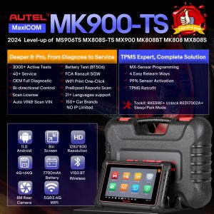 2025 Autel MaxiCOM MK900TS All Systems Diagnostic Scanner with Android 11.0 Full TPMS Functions - Image 8