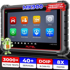 Autel MaxiCOM MK900 All Systems Diagnostic Scanner with Android 11.0 Upgraded of MK808/ MX900 - Image 2