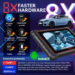 Autel MaxiCOM MK900 All Systems Diagnostic Scanner with Android 11.0 Upgraded of MK808/ MX900 - Image 3