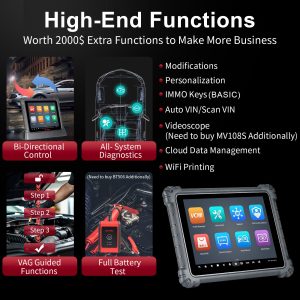 2025 Autel MaxiCOM Ultra Lite Auto Diagnostic Tool Support Topology Mapping & Guided Function - Image 3