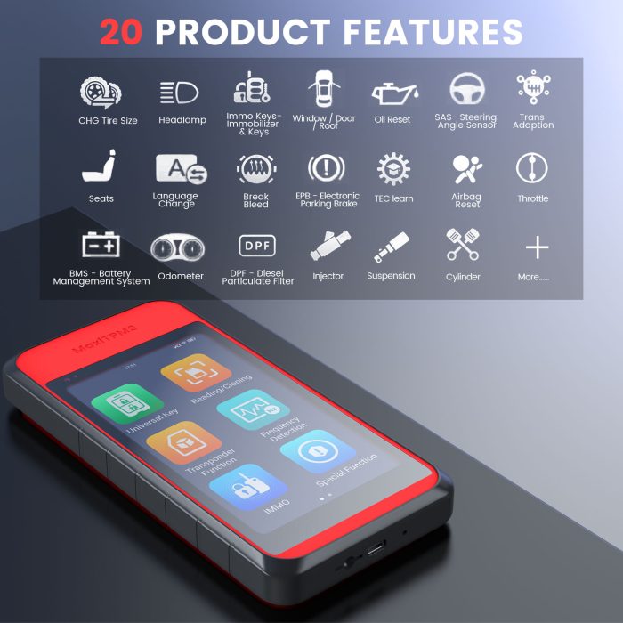 Autel MaxiTPMS ITS600E TPMS Relearn Tools TPMS Diagnostic Programming Tool Activate/Relearn All Sensors - Image 6