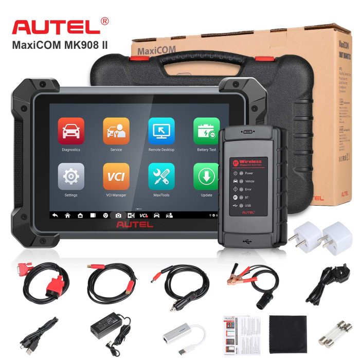Autel MaxiCOM MK908 II Diagnostic Tablet WiFi Printing Refresh Hidden Functions (Updated Version of MK908) - Image 11