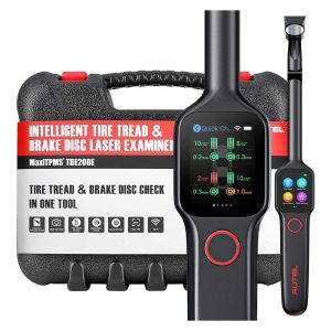 Autel MaxiTPMS TBE200E Tire Brake Examiner TBE200(E) Laser Tire Tread Depth & Brake Disc Examiner 2 in 1 Tester Work with ITS600E - Image 3