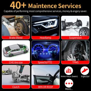 Autel MaxiDAS DS808S-TS Wireless All Systems Diagnostic Tool Full TPMS Programming 40+ Services (Upgraded of MP808S/ DS808TS) - Image 9