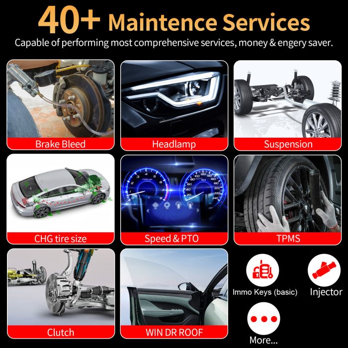 Autel MaxiDAS DS808S-TS Wireless All Systems Diagnostic Tool Full TPMS Programming 40+ Services (Upgraded of MP808S/ DS808TS) - Image 9