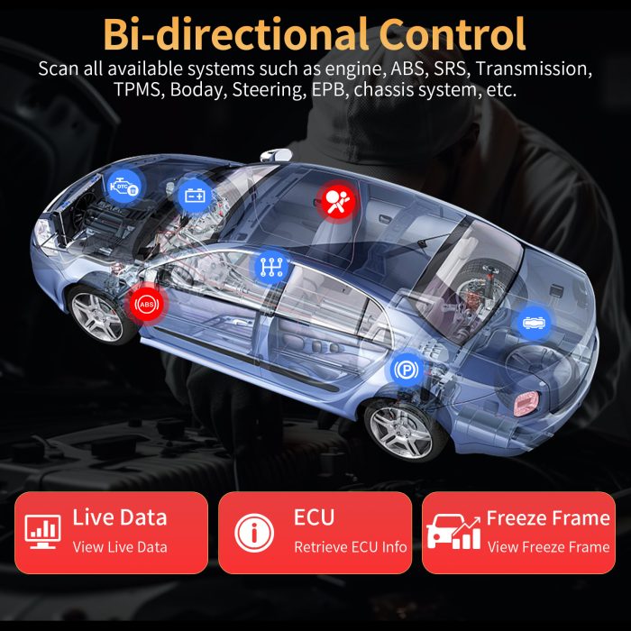Autel MaxiDAS DS808S-TS Wireless All Systems Diagnostic Tool Full TPMS Programming 40+ Services (Upgraded of MP808S/ DS808TS) - Image 11