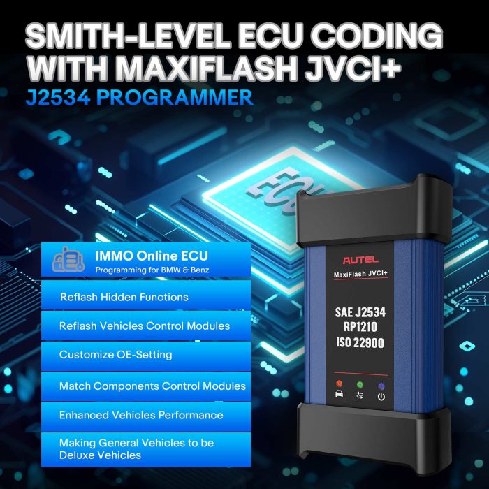 Autel MaxiFlash JVCI+ J2534 for MaxiIM IM608 II/ IM608Pro II - Image 7