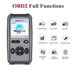 Autel MaxiLink ML529 OBD2 Scanner (Updated Version of AL519) Auto Check Engine Light Automotive Diagnostic Code Reader with Enhanced Mode 6 - Image 4