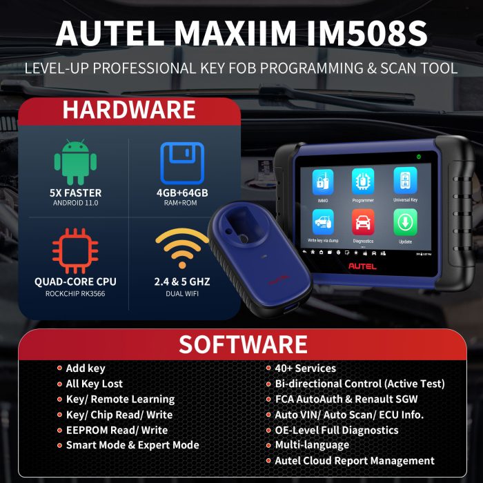 2025 Autel MaxiIM IM508S Advanced IMMO and Key Programming Tool (No Area Restriction) - Image 8