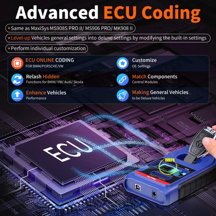 2025 Autel MaxiIM IM608 II (IM608 PRO II) Automotive All-In-One Key Programming Tool All Key Lost - Image 10