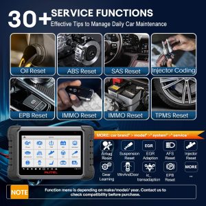 Autel MaxiPRO MP808 MP808S Professional OE-Level Full System Diagnostic Tool Newly Adds FCA AutoAuth - Image 6