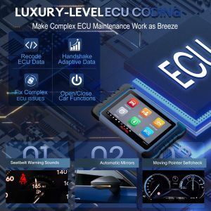 Autel MaxiPRO MP808 MP808S Professional OE-Level Full System Diagnostic Tool Newly Adds FCA AutoAuth - Image 8