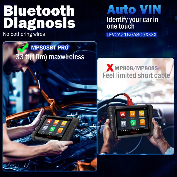 Autel MaxiPRO MP808BT Pro OE-Level Full System Diagnostic Tool - Image 7