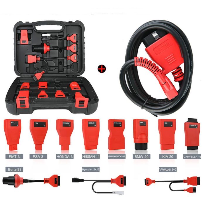 Autel MaxiPro MP808K MP808S Kit Full System Diagnostic Tool with Complete OBDI Adapters Support FCA AutoAuth - Image 4