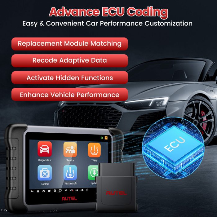 2025 Autel MaxiPRO MP808TS MP808Z-TS MP808S-TS​​​​​​​ TPMS Relearn Tool Sensor Programming Newly Adds Battery Testing Function - Image 6