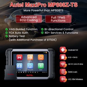2025 Autel MaxiPRO MP808TS MP808Z-TS MP808S-TS​​​​​​​ TPMS Relearn Tool Sensor Programming Newly Adds Battery Testing Function - Image 10