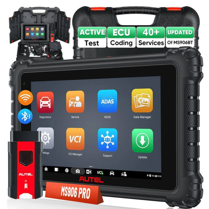 2025 Autel Maxisys MS906 Pro Diagnostic with ECU Coding Bi-Directional Diagnostic Tool Upgrade of MS906BT/ MK906BT