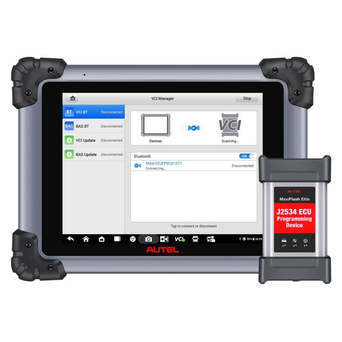 Autel Maxisys MS908CV II Heavy Duty Truck Scanner with J2534 ECU Programming Diesel & Gasoline Scan Tool Upgraded Version Of MS908CV - Image 3
