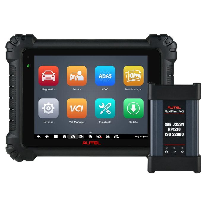 Autel Maxisys MS909CV AULMS909CV 3-In-1 Heavy Duty Diagnostic Tablet With MAXIFLASH VCI for HD & Commercial Vehicles