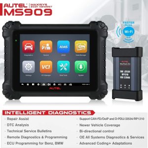 Autel MaxiSys MS909 Auto Diagnostics Tool ECU Programming/ Coding Upgrade of MaxiSys Elite 2/ Elite/ MS908S Pro/ MK908P - Image 6