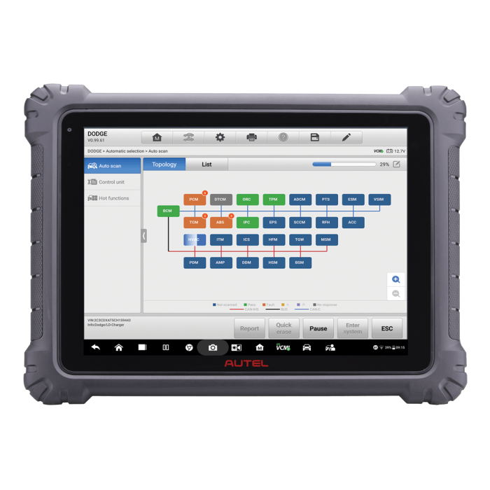 Autel Maxisys Ultra Diagnostic Tablet Autel MSUltra with Advanced 5-in-1 MaxiFlash VCMI Guidance Function and Topology Mapping - Image 4