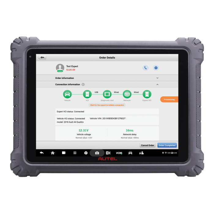 Autel Maxisys Ultra Diagnostic Tablet Autel MSUltra with Advanced 5-in-1 MaxiFlash VCMI Guidance Function and Topology Mapping - Image 5