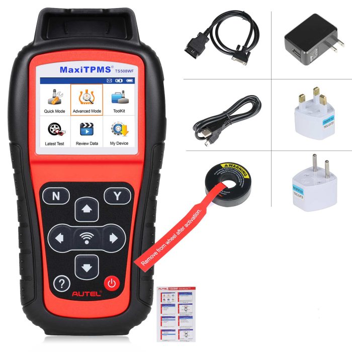 Original Autel MaxiTPMS TS508WF TPMS Diagnostic and Service Tool Free Update Online WiFi Version - Image 4