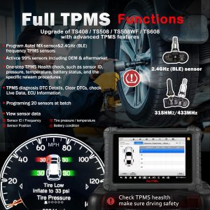 2025 Autel MaxiTPMS TS900 TPMS Programming Tool Full TPMS Bi Directional Full Diagnostics Upgraded of TS608 - Image 5