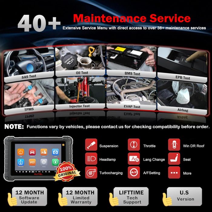 2025 Autel MaxiTPMS TS900 TPMS Programming Tool Full TPMS Bi Directional Full Diagnostics Upgraded of TS608 - Image 6