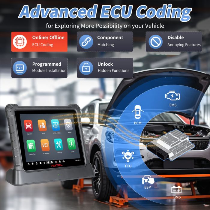 2025 Autel Maxisys Ultra Auto Automotive Full Systems Diagnostic Tool with MaxiFlash VCMI Get Free Maxisys MSOAK - Image 6