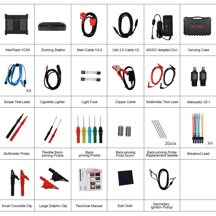 2025 Autel Maxisys Ultra Auto Automotive Full Systems Diagnostic Tool with MaxiFlash VCMI Get Free Maxisys MSOAK - Image 9