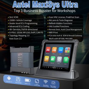 Autel MaxiSYS Ultra EV Diagnostics with MaxiFlash VCMI For Electric/Hybrid/Gas/Diesel Vehicles - Image 13