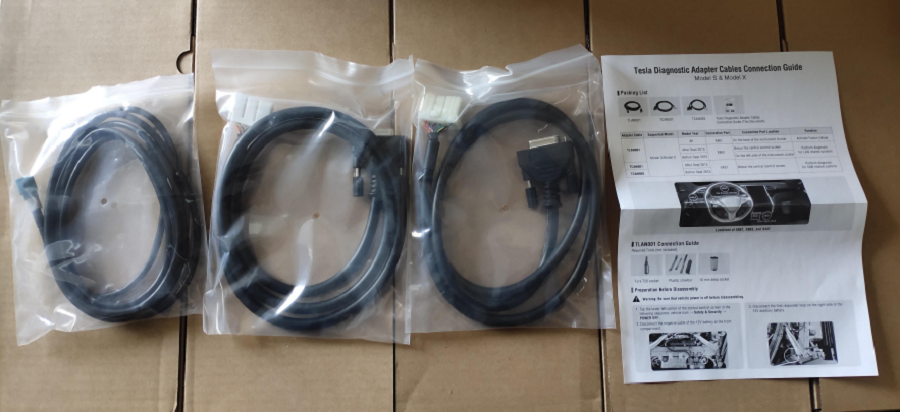 Autel Tesla Cable Set