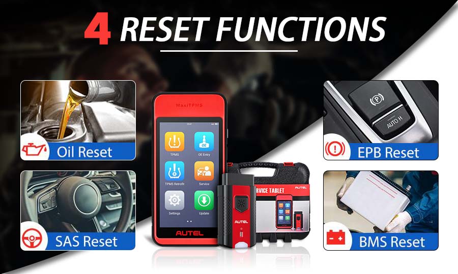 Autel ITS600E Functions