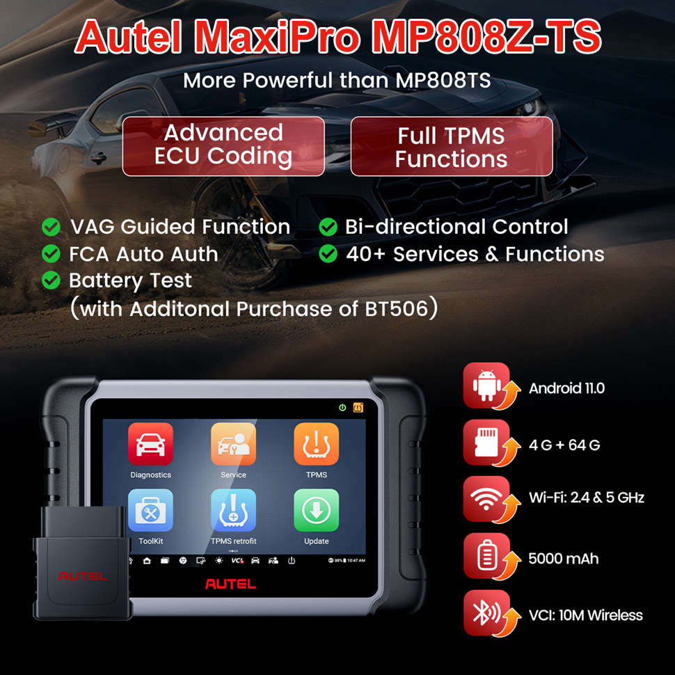 AUTEL MP808Z-TS MP808S-TS